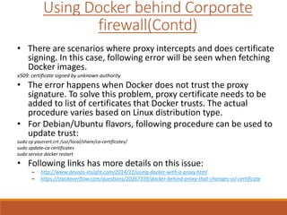 Docker Networking - Common Issues and Troubleshooting Techniques | PPTX