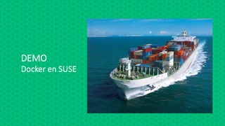 DEMO
Docker	en SUSE
 