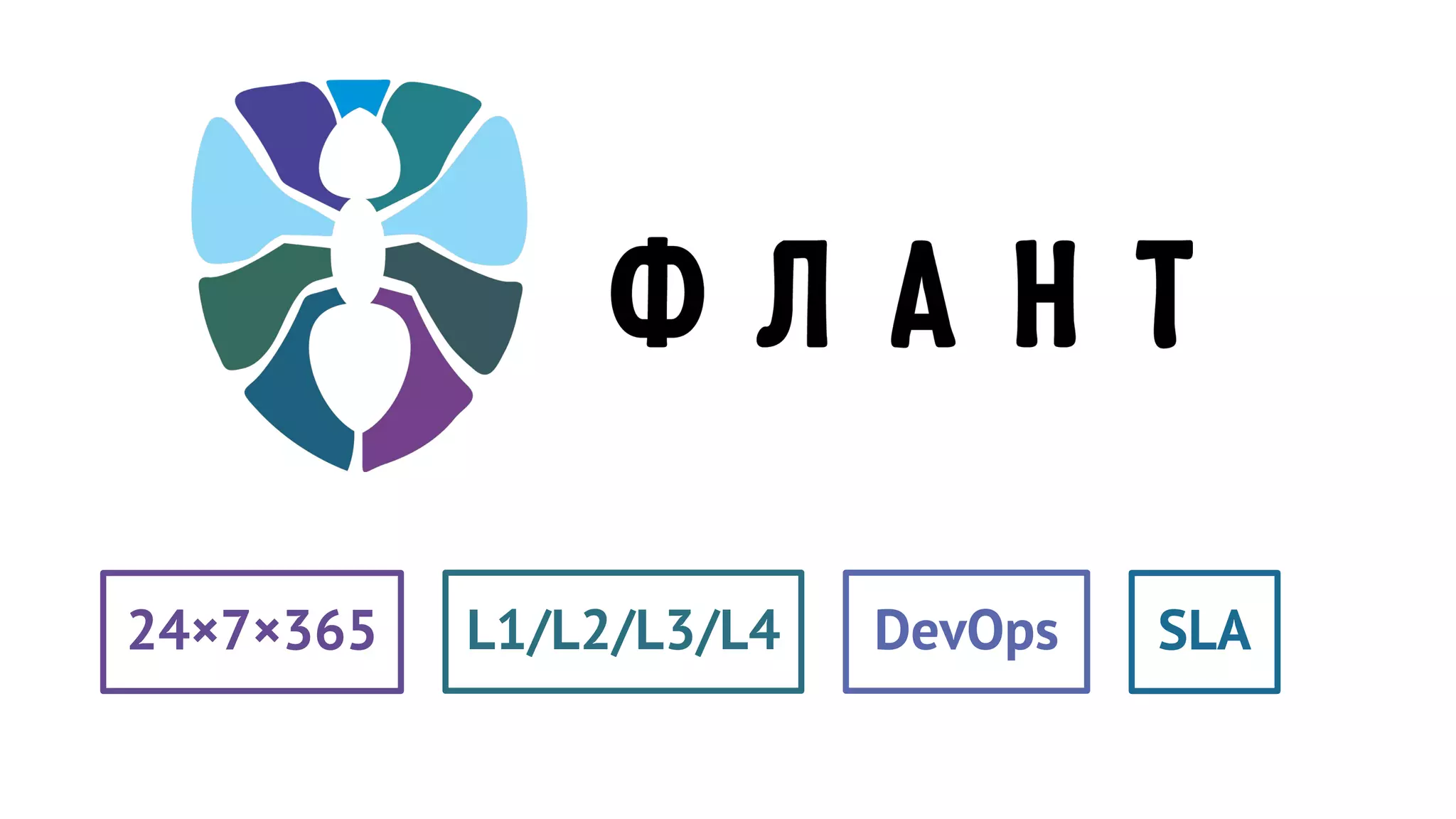 24×7×365 L1/L2/L3/L4 DevOps SLA
 