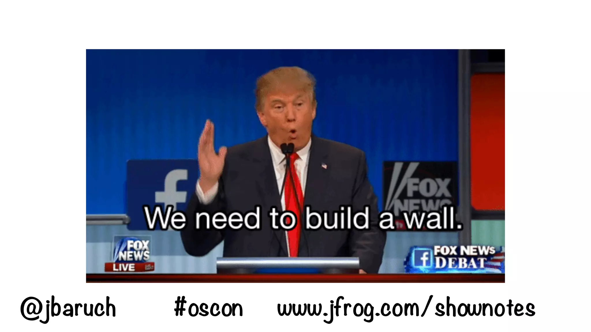 @jbaruch #oscon www.jfrog.com/shownotes
 