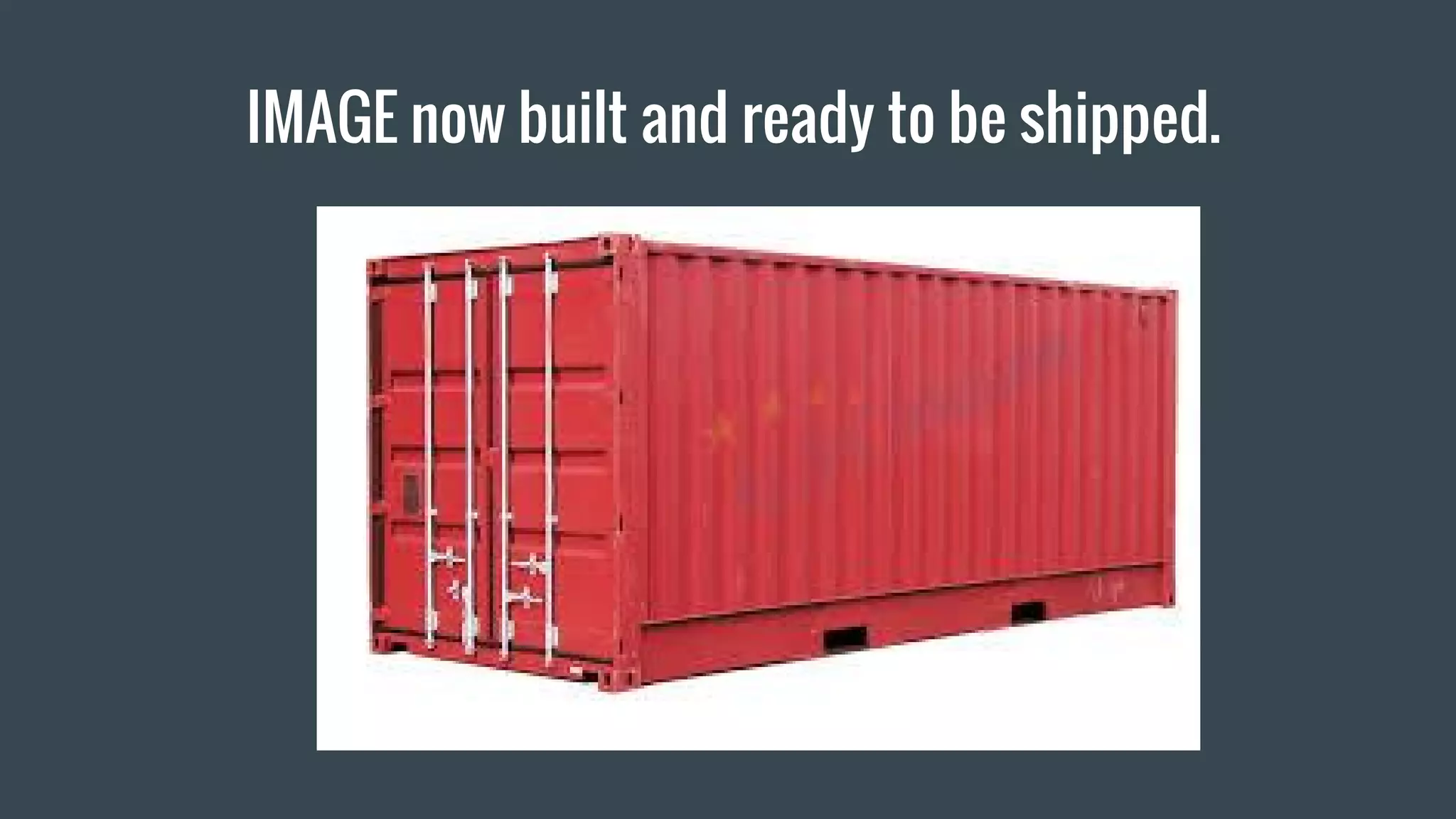 IMAGE now built and ready to be shipped.
 