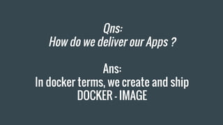 Visualising Basic Concepts of Docker | PDF