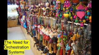The Need for
Orchestration
Systems
 