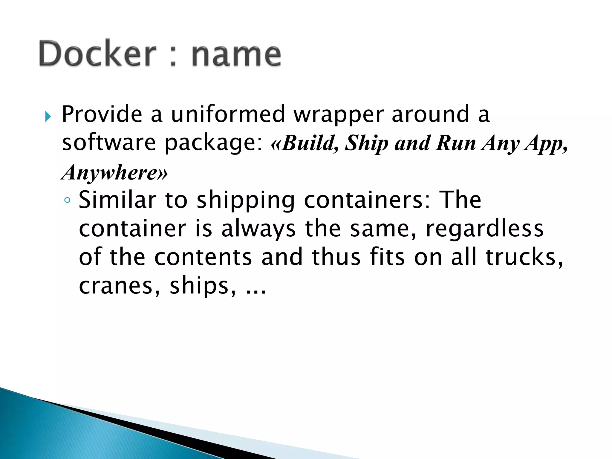 Docker Basics | PPTX