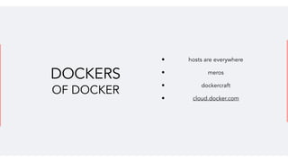 Docker stack to run your deck | PDF