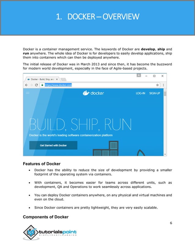 Docker tutorial | PDF