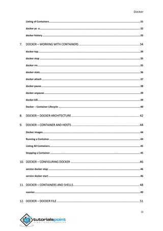 Docker tutorial | PDF