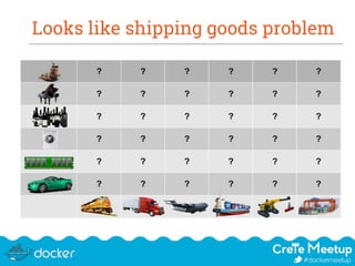 Looks like shipping goods problem
 