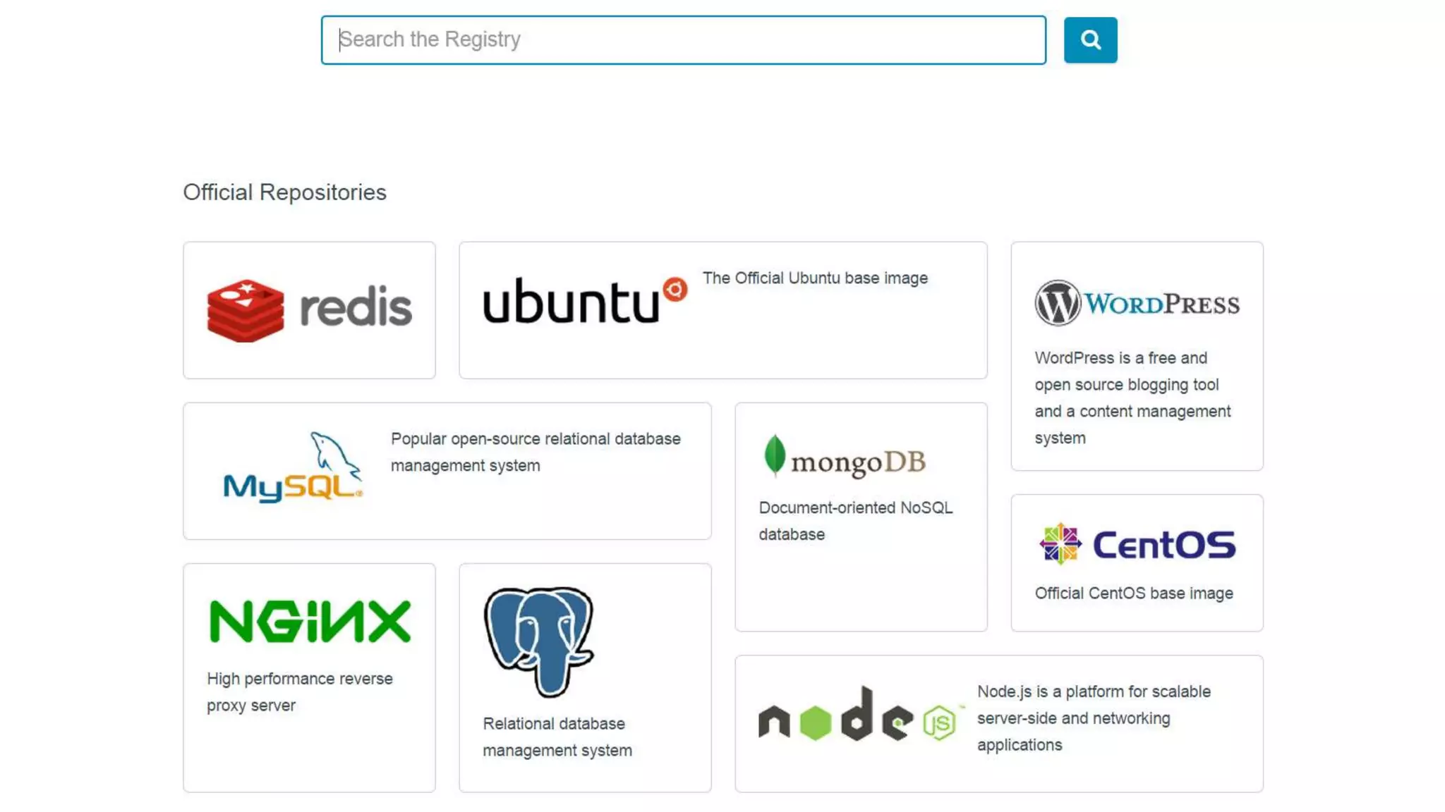#TrendInsight
The official Docker hub
 