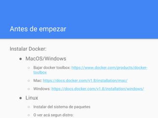 nerdear.la 2016 - Docker workshop | PDF