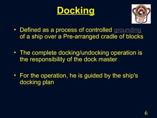 Docking Instruction Example Docking and Risk Management - Ramesh Babu Reg No - 423206939007 (1).ppt