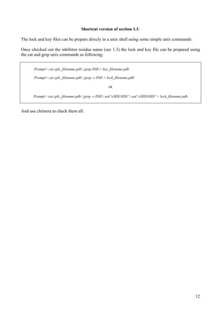 Docking Tutorial | PDF