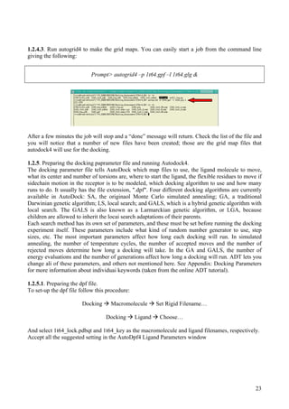Docking Tutorial | PDF