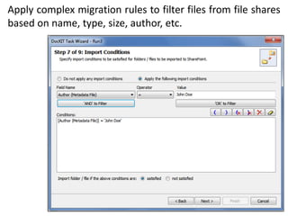 File Share to SharePoint Migration solution | PPTX