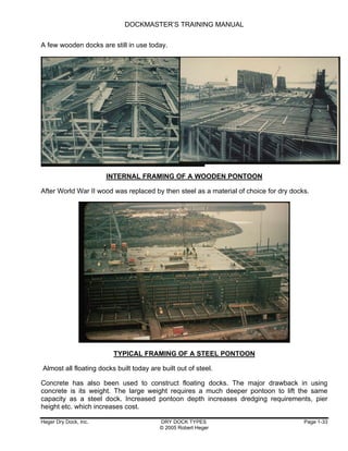 Dockmaster training manual | PDF