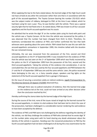 Case Law relating to Dock Statements in Sri Lanka | PDF