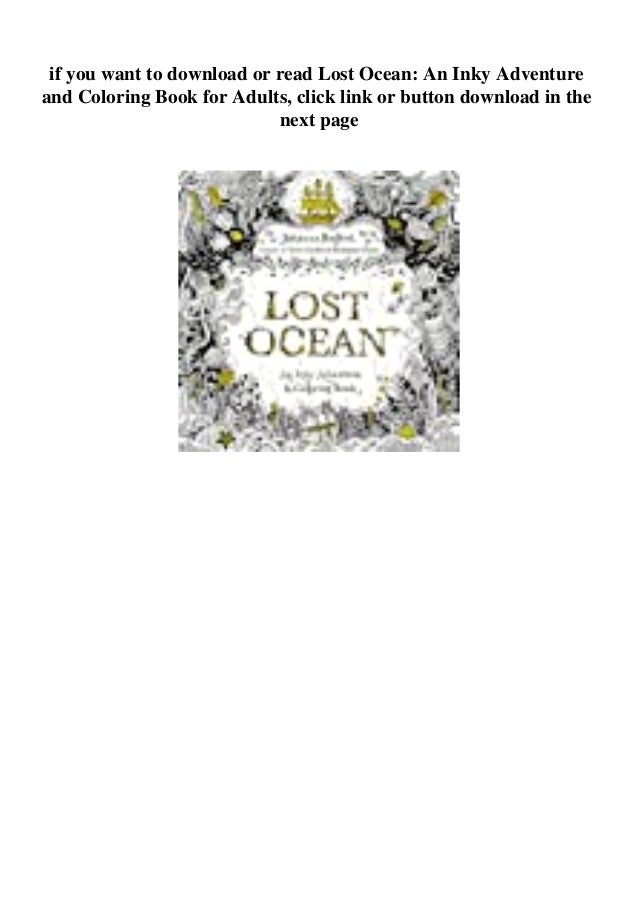 Download Doc Lost Ocean An Inky Adventure And Coloring Book For Adults Pdf