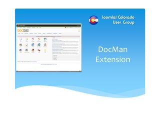 DocMan
Extension
 