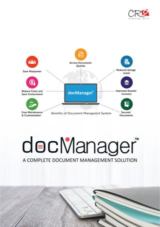 docManager
TM
docManager™
A COMPLETE DOCUMENT MANAGEMENT SOLUTION
 