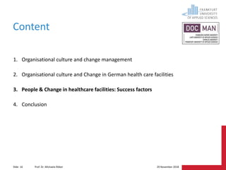 Organisational culture and change  Slide 16