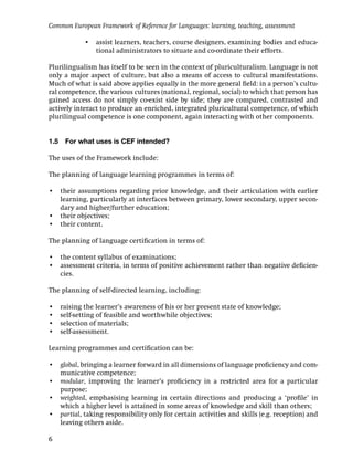 Common European Framework of Reference for Languages : Learning ...