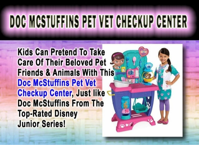doc mcstuffins pet vet checkup center by disney