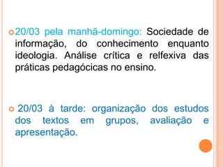 Docência no ensino superior