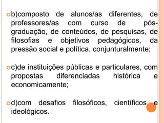 Docência no ensino superior