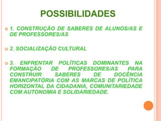 Docência no ensino superior