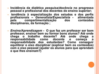Conteúdos específicos