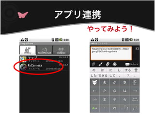 アプリ連携
   やってみよう！
 