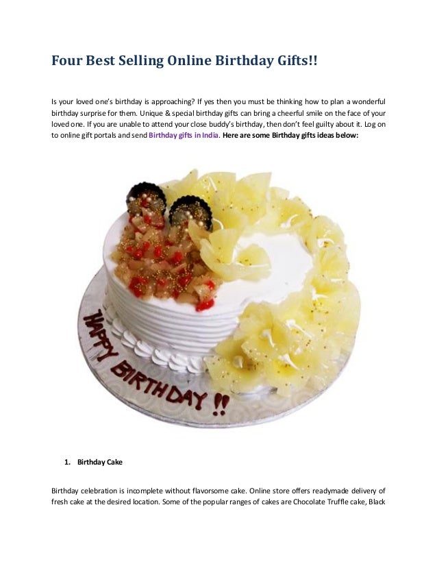Top Best Selling Online Birthday Gifts at