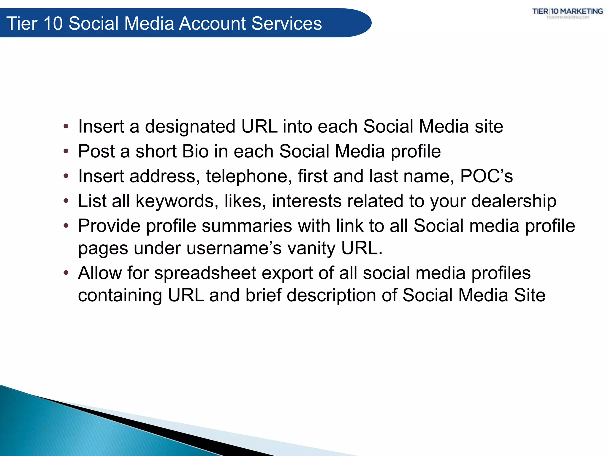 4. Social Media & Live Events