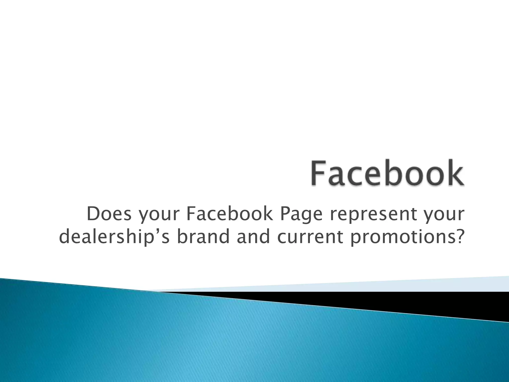 Post a short Bio in each Social Media profile