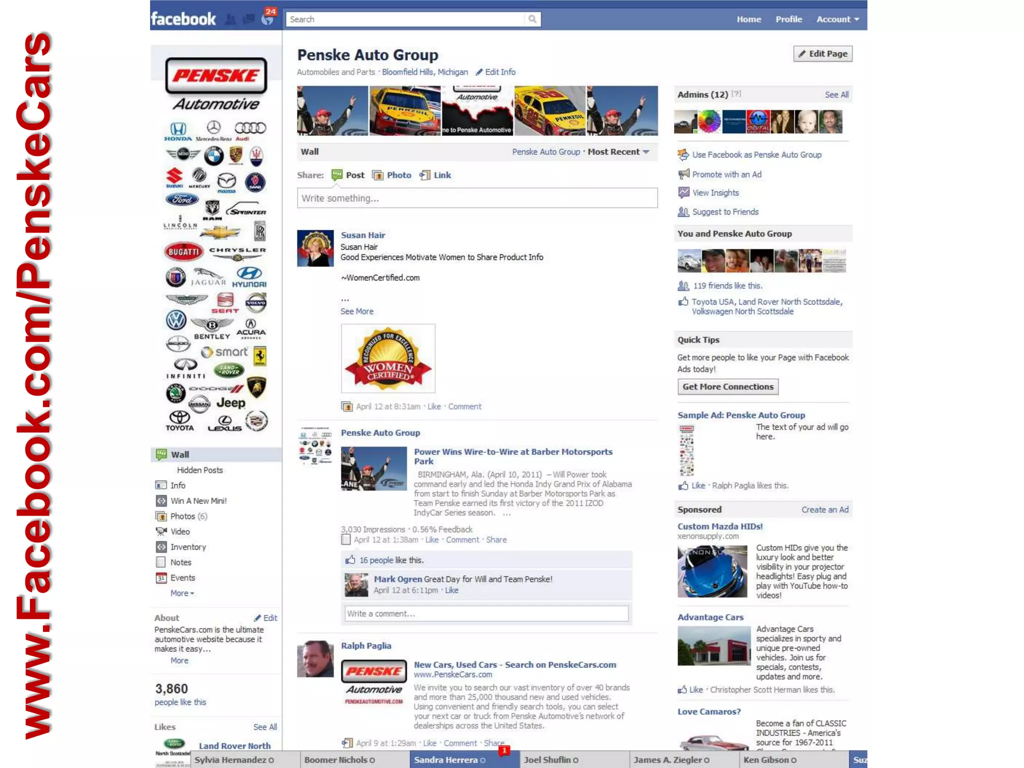 Insert address, telephone, first and last name, POC’s