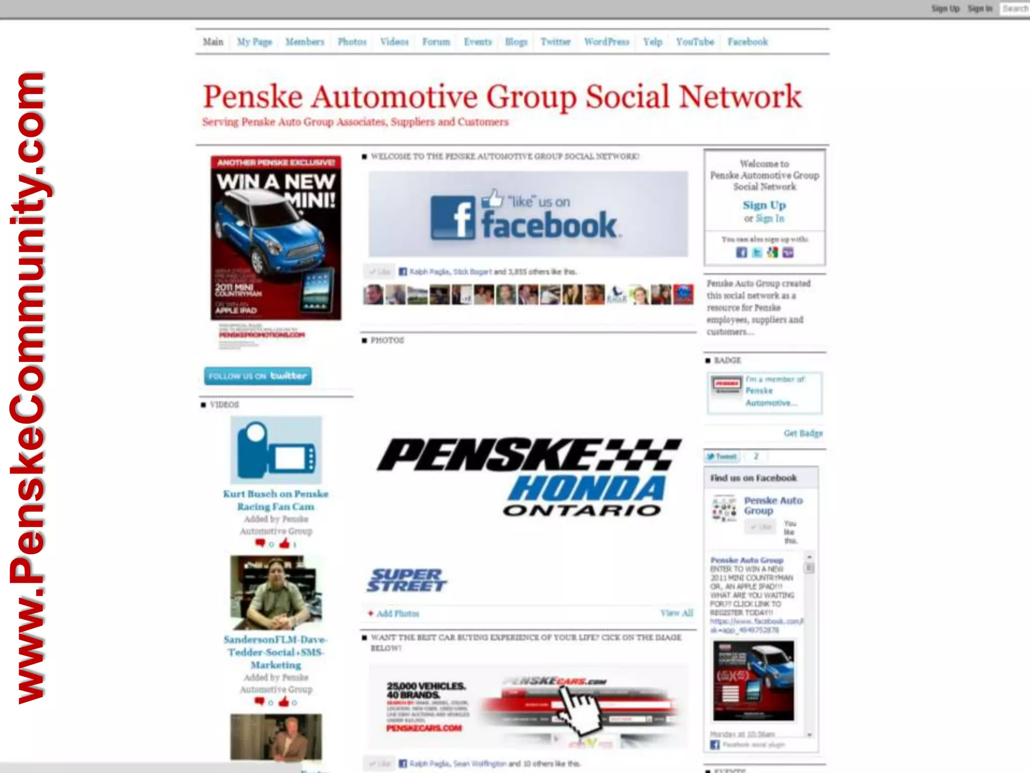 www.Facebook.com/PenskeCars