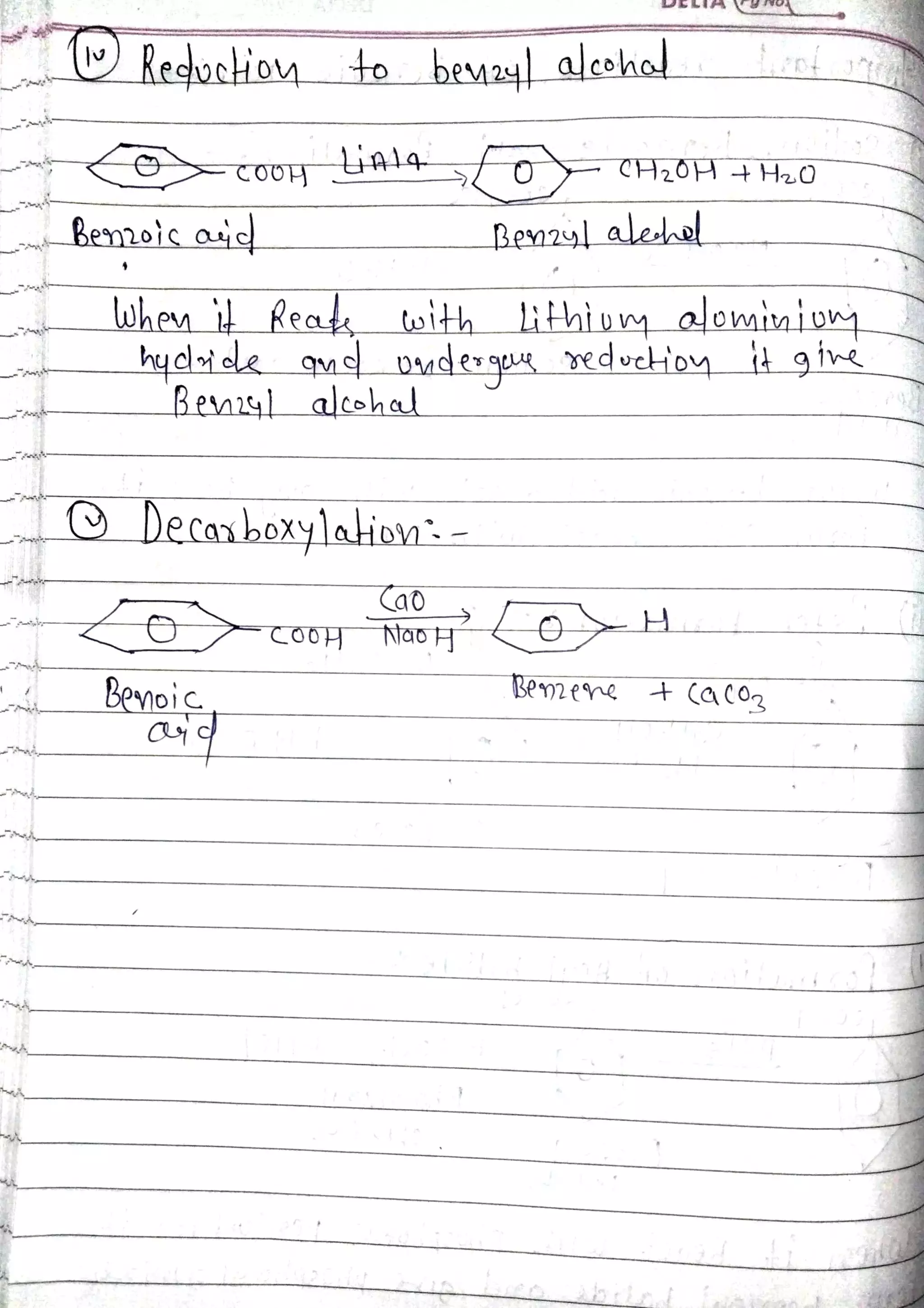 unit 2 hand writting notes of phenol amines acids