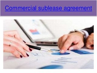 Virtual reality MontrealCommercial sublease agreement
 