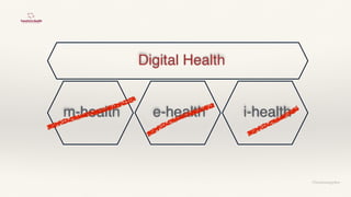 ©lucienengelen
Digital Health
m-health e-health i-health
 