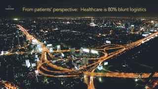 From patients’ perspective: Healthcare is 80% blunt logistics
©lucienengelen
 