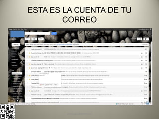 ESTA ES LA CUENTA DE TU
        CORREO




        pachoagua@gmail.com
 