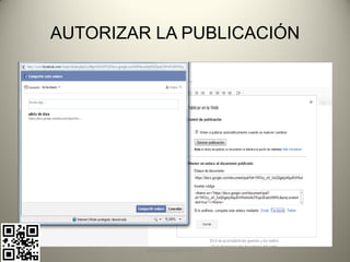 AUTORIZAR LA PUBLICACIÓN




         pachoagua@gmail.com
 
