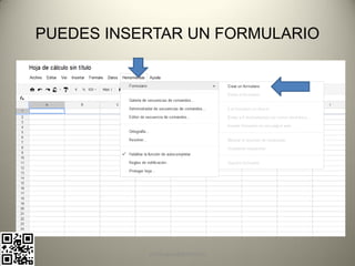 PUEDES INSERTAR UN FORMULARIO




           pachoagua@gmail.com
 