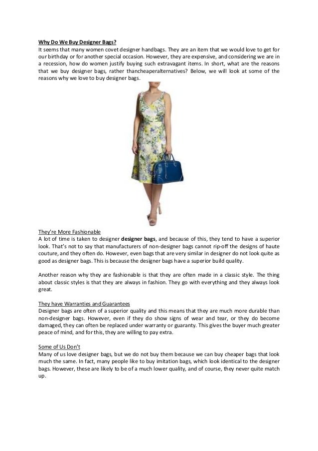 Buy Designer Bags In Payments