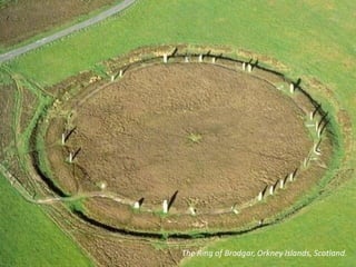 The Ring of Brodgar, Orkney Islands, Scotland.
 