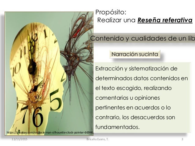 Que Es Una Reseña Referativa