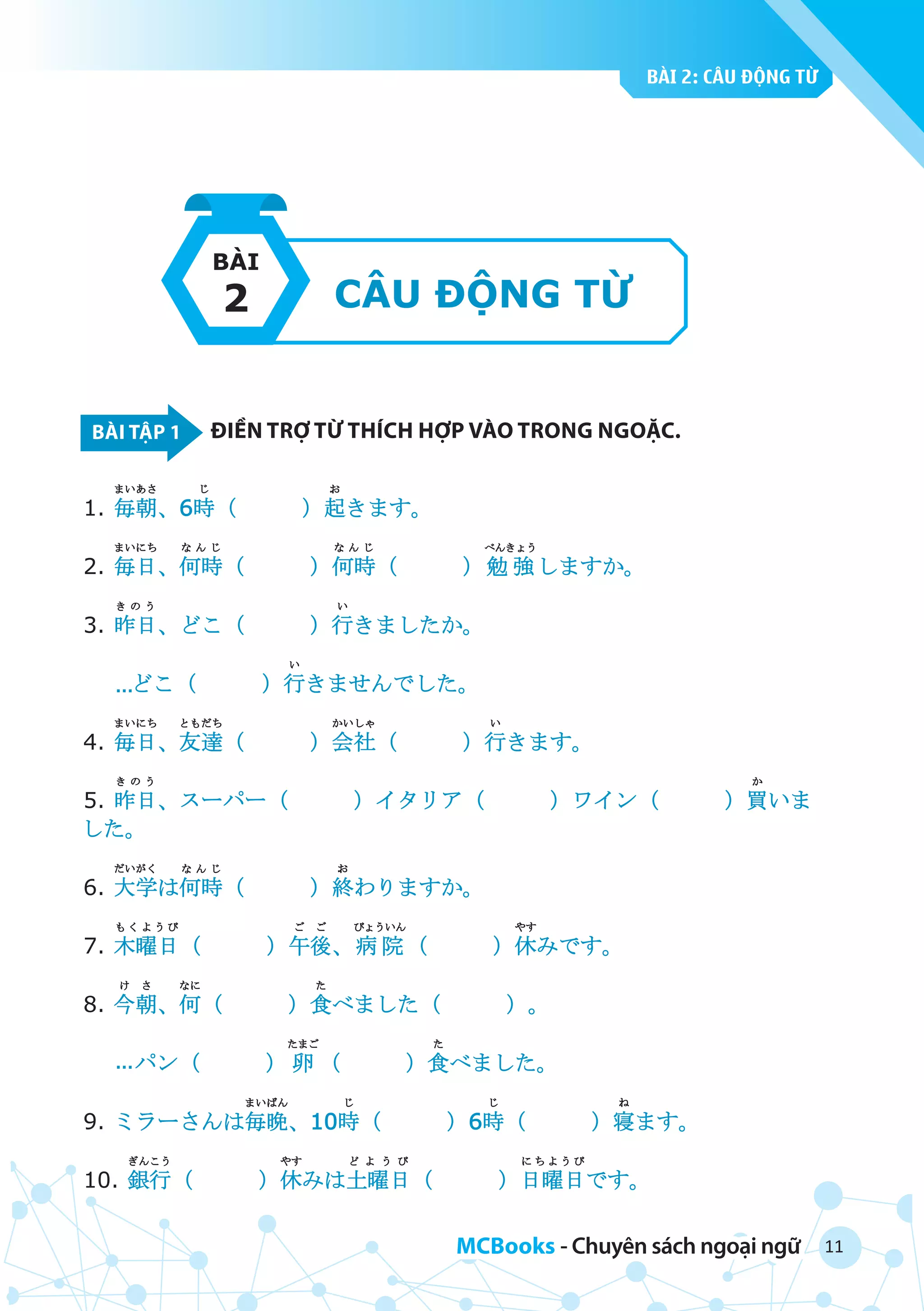 Doc thu bai tap ngu phap tieng nhat | PDF