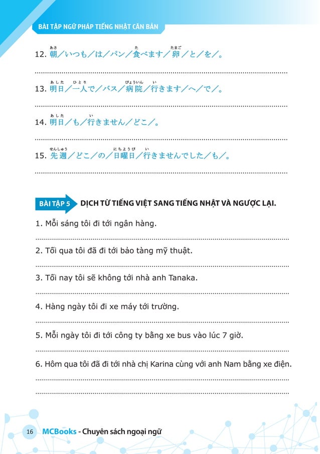 Doc thu bai tap ngu phap tieng nhat | PDF