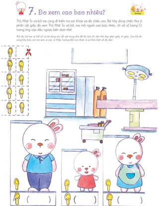 [Đọc thử] Phát triền tư duy toán học cùng thỏ mặt to dành cho bé 2 đến 3 tuổi