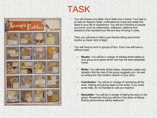 Aesop Webquest | PPS